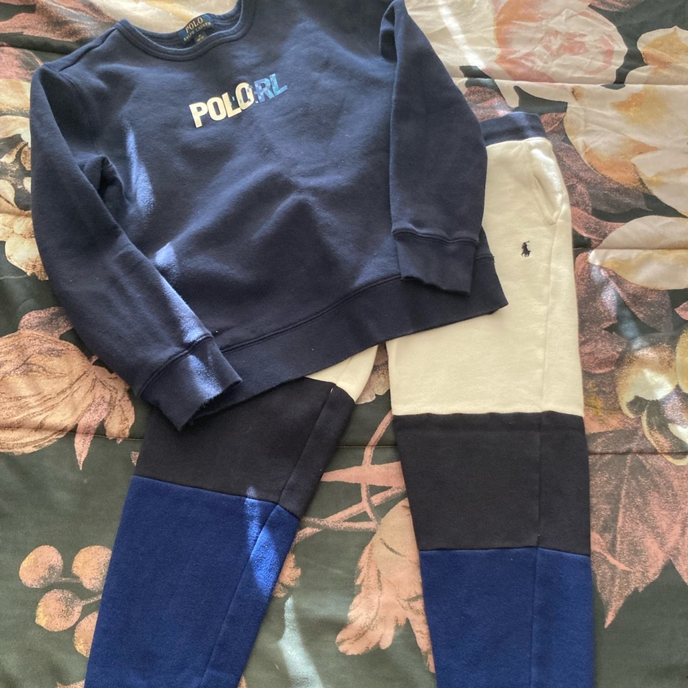 Boys Polo Ralph Lauren Jogger Sweatsuit